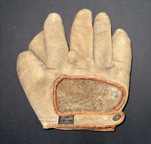 Spalding 13 Asbestos Full Web Lefty Back