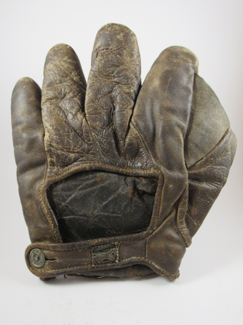 Spalding Full Web Brown Back