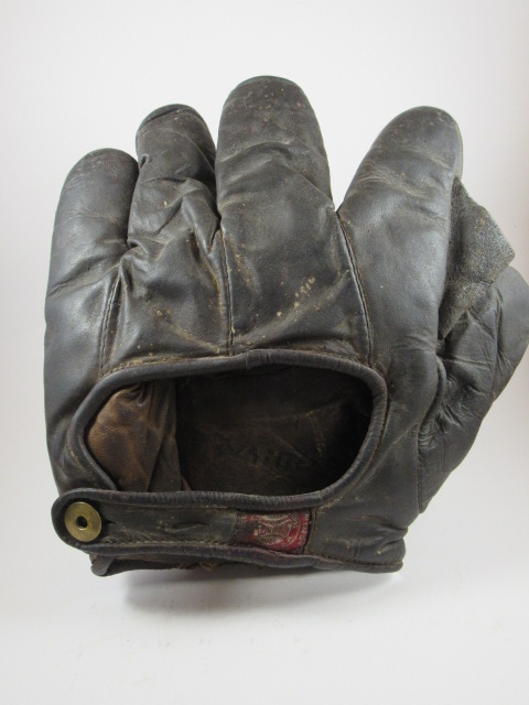 Spalding Full Web Dark Brown Back