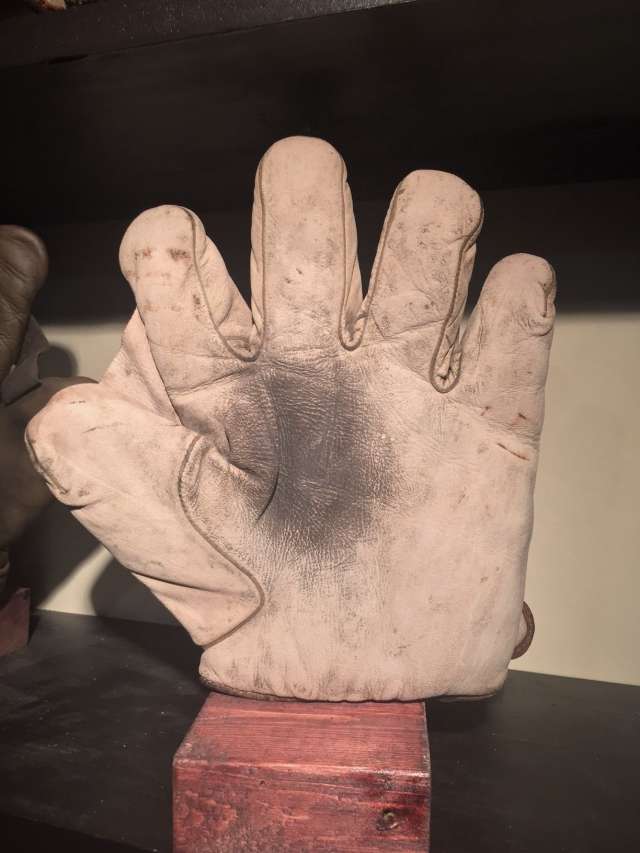 Spalding Full Web White Front