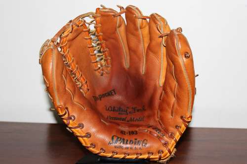 Whitey Ford Spalding 42-103 Personal Model Front