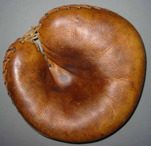 Stall & Dean Catchers Mitt Tan Front