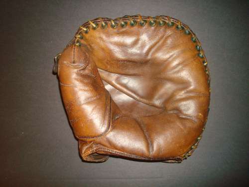 Stall & Dean Decker Patent Buckle Web Basemitt Front