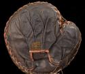 View the image: Ty Cobb Sporting Goods Black Catchers Mitt Back