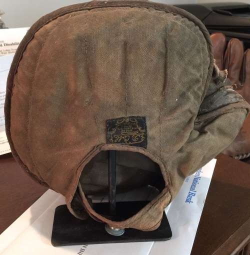 Ty Cobb Sporting Goods W.B. Jarvis Catchers Mitt Back