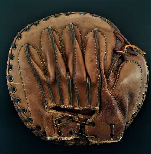 Ray Schalk WIlson 507 Catchers Mitt Back James