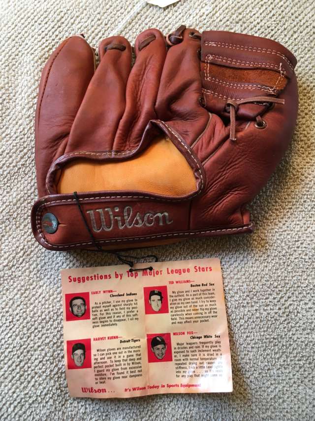 Pete Runnels Wilson A2980 Back