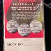 Ted Williams Wilson A2040 Hang Tag Back