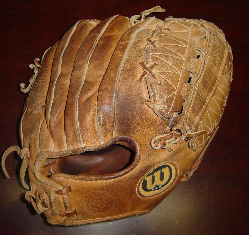 Wilson A2000 XL Back A2000 Wilson Baseball Glove Collector Gallery Baseball Glove