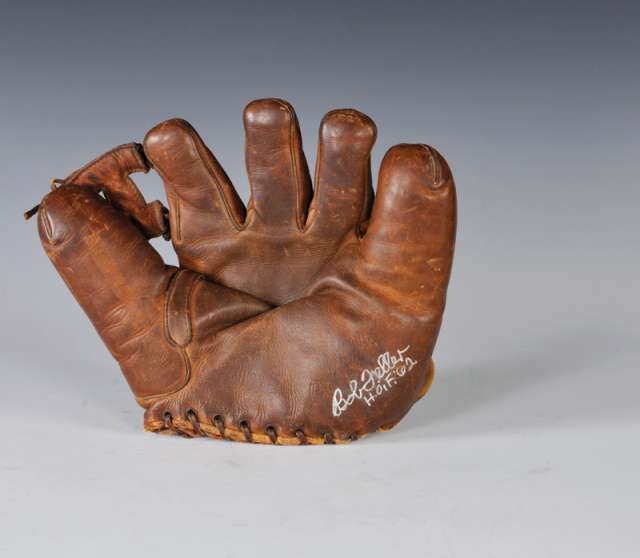 Wilson S837 With Bob Feller Autograph Front