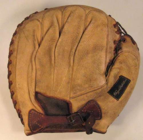 Wright & Ditson Basemitt Tan Back