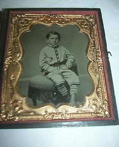19th Century Young Boy in BB Uniform