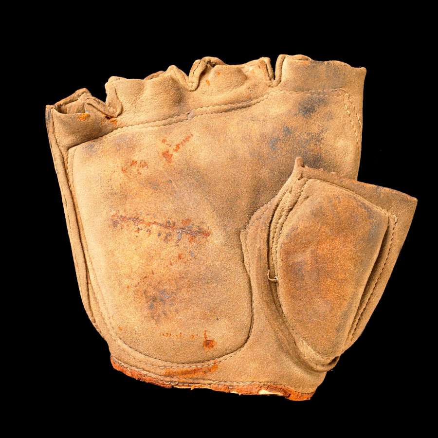 c. 1880's Fingerless Glove Front 19th Century Baseball Glove