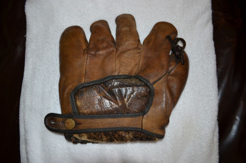 Babe Ruth Spalding Brown Back