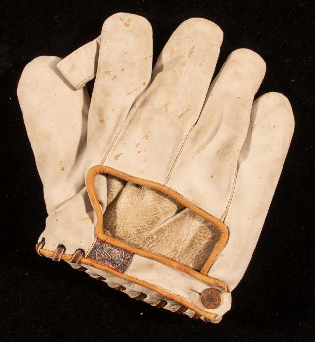 Babe Ruth Owned Spalding Professional Back