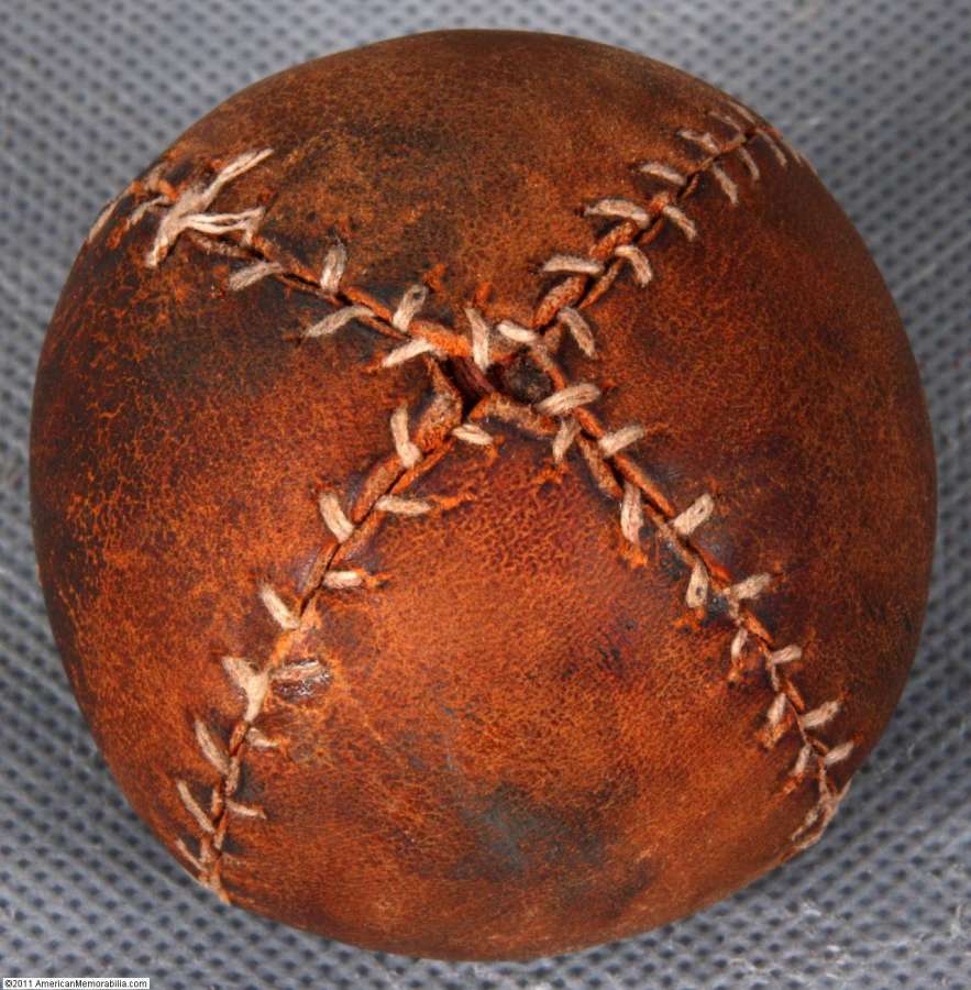 19th Century Lemon Peel Ball 157 Baseballs Lemon Peel Balls