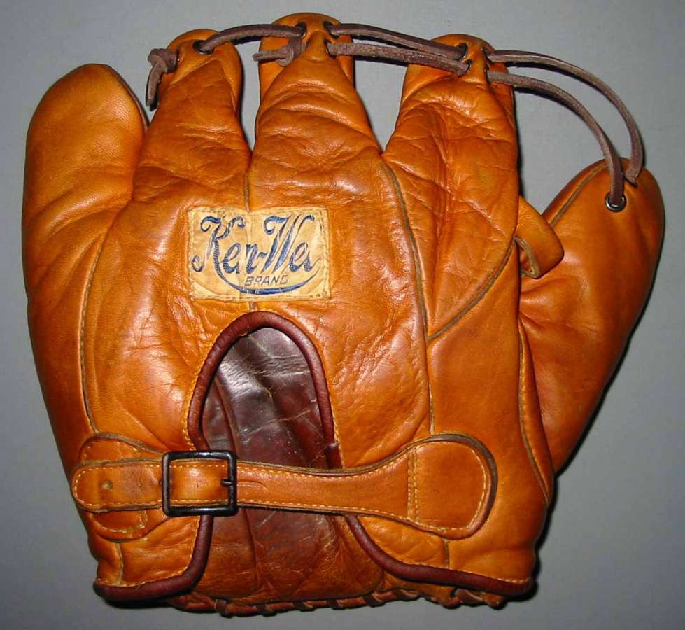 Dazzy Vance Ken Wel 564 Back Dazzy Vance Gloves Baseball Glove