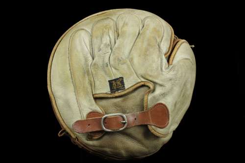 D&M Adjustable Heel Catchers Mitt Back