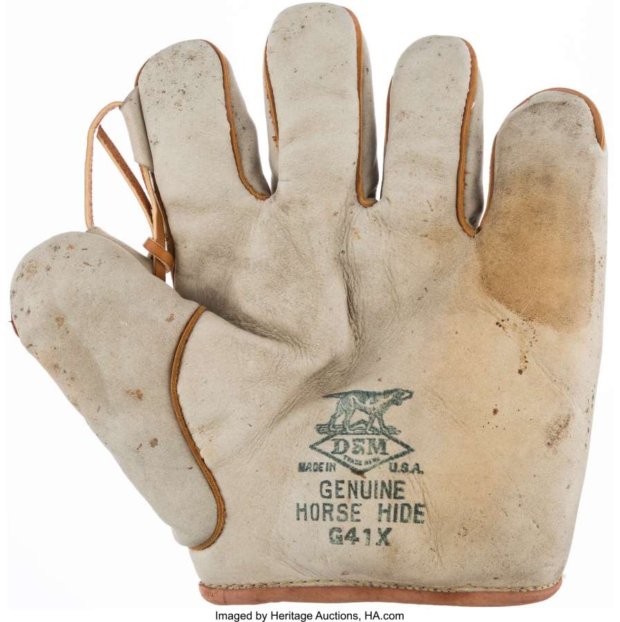 D&M G41X Front Draper Maynard Baseball Glove Collector Gallery