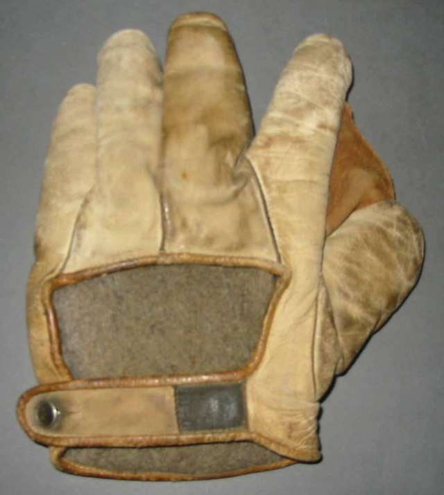 Early 1900's Crescent Glove White Back