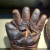 Early 1900's Crescent Glove With Hole in Pocket Front