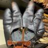 Early 1900's Hole in Palm Crescent Glove Back