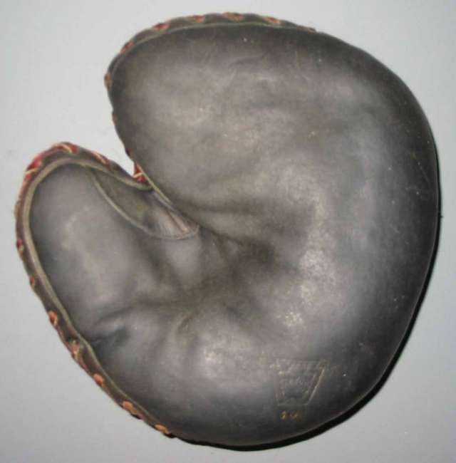 Edward K. Tryon Catchers Mitt Front