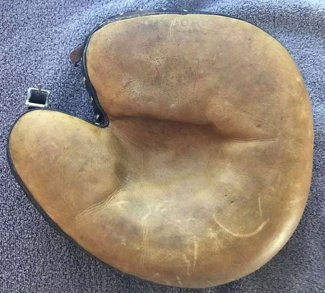 Tryon Buckle Web Catchers Mitt Front