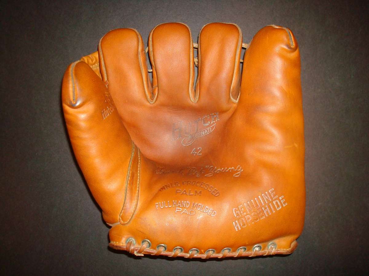 Pep Young Hutch 42 Front Hutch Baseball Glove Collector Gallery Baseball Glove Collector