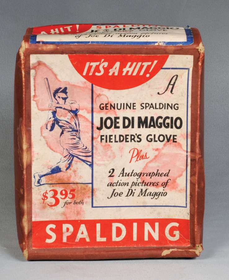 Joe DiMaggio Spalding 22234 Box Joe DiMaggio Gloves Baseball Glove