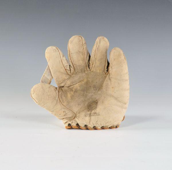 Spalding White King Patent Front King Patents Baseball Glove