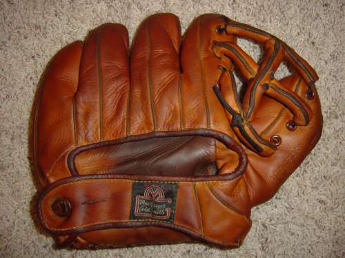 3 Boules De Softball De Nuit Vintage MacGregor - Taille 12 - Cuir, Années 1960
