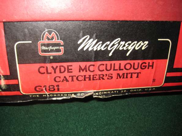 Clyde McCullough MacGregor G181 Box