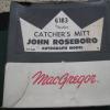 John Roseboro Brunswick MacGregor G183 Box