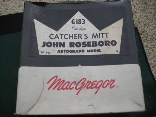 John Roseboro Brunswick MacGregor G183 Box