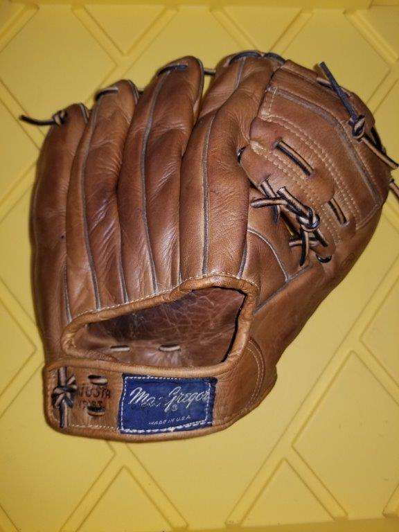 Willie Mays MacGregor G25 Back