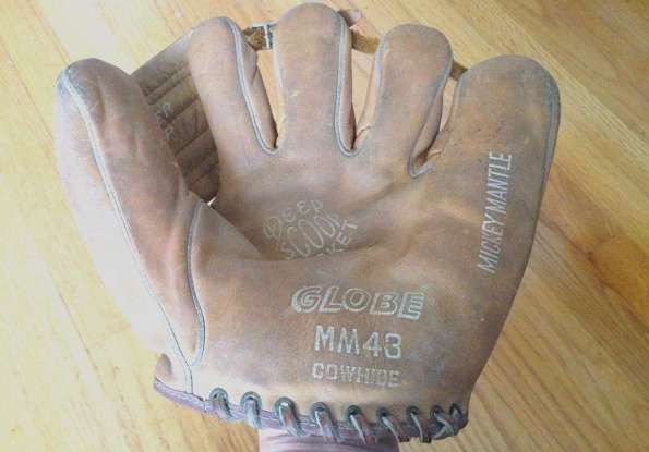 Mickey Mantle Globe MM43 Front