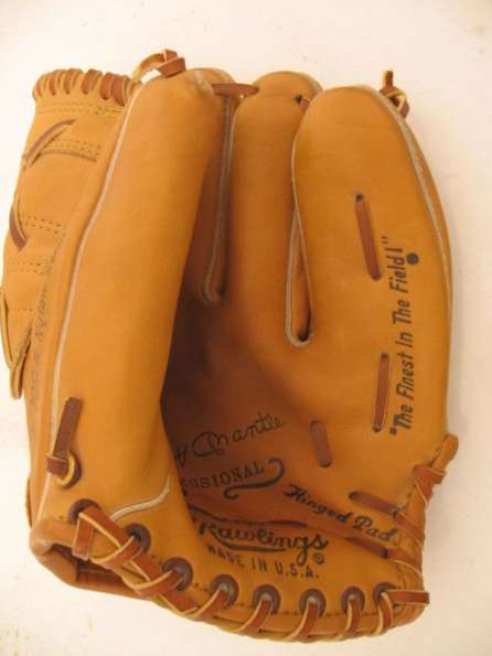 Mickey Mantle Rawlings 6350 Front