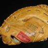 Mickey Mantle Rawlings DCT Personal Model Heart of the Hide Back
