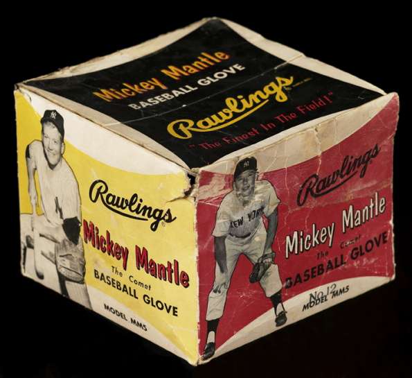 Mickey Mantle Rawlings MM5 The Comet Box