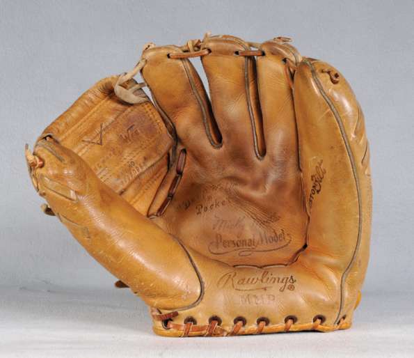 Mickey Mantle Rawlings MMP Front
