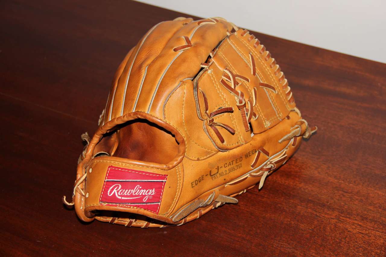 Mickey Mantle Rawlings XPG6 Personal Model Back Mickey Mantle Gloves