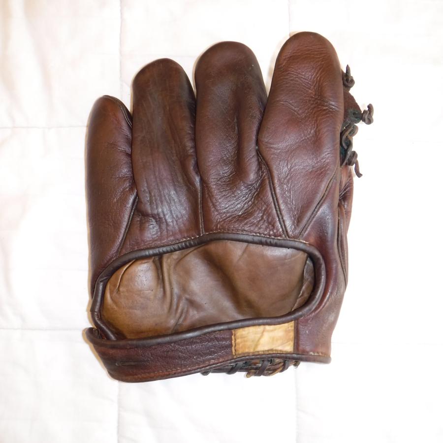 National KHM Knot Hole Gang Back National Baseball Glove Collector