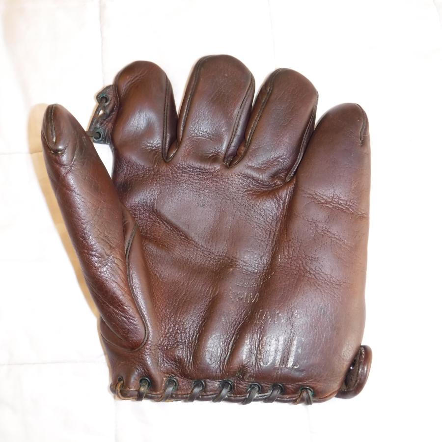 National KHM Knot Hole Gang Front National Baseball Glove Collector