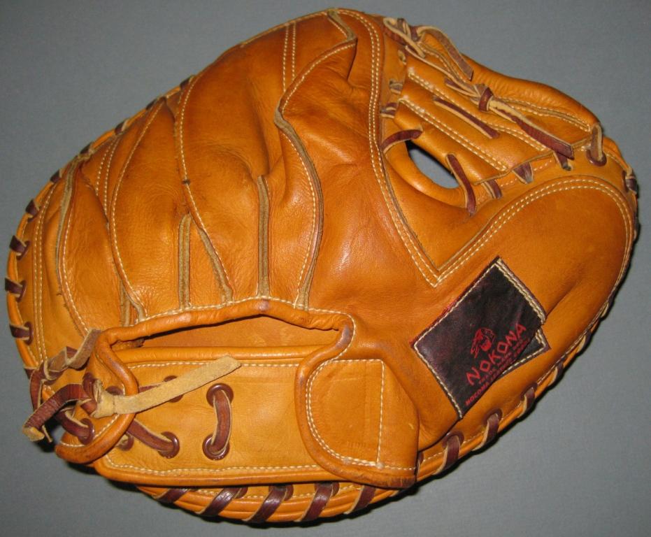 Tommy Heath Nokona CM60 Back Catchers Mitts Nokona Baseball Glove