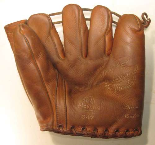 Pinky Higgins Nokona G47 Front