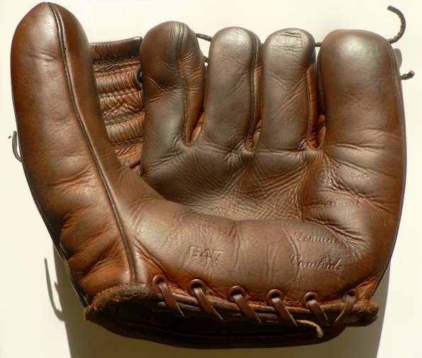 Pinky Higgins Nokona G47 Front Nokona Baseball Glove Collector