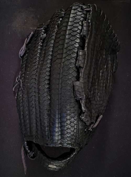 Elisabeth Weinstock Snakeskin Glove Back