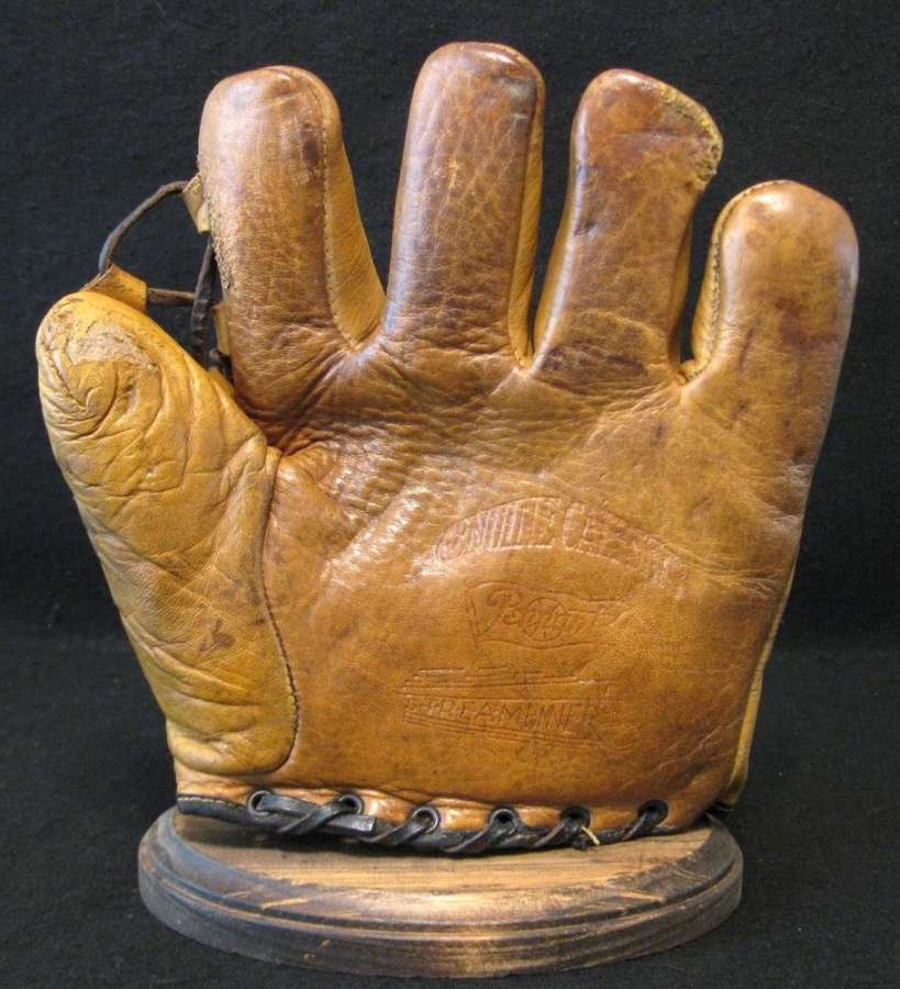 Pennant Double Tunnel Loop Front Pennant Baseball Glove Collector