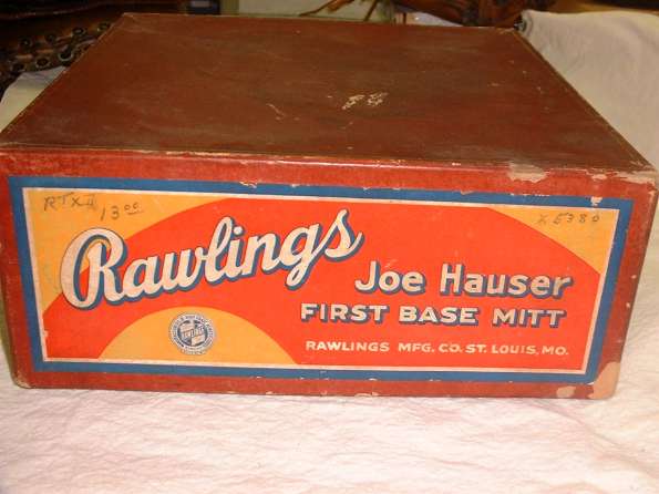 Joe Hauser Rawlings Mitt Box